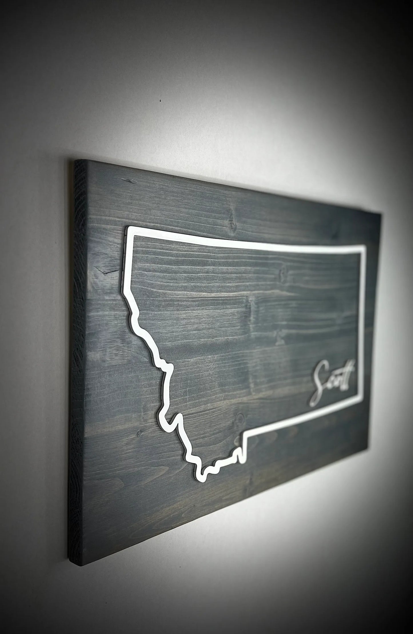Large Rectangle Personalized MT Sign