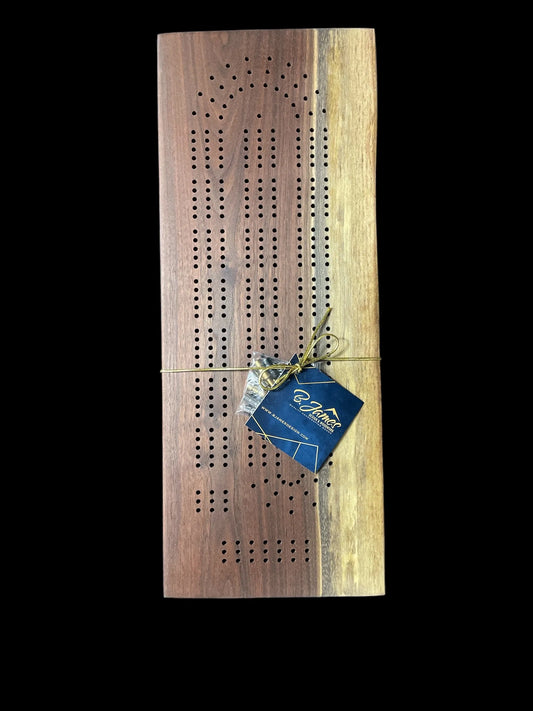 Walnut Cribbage Board