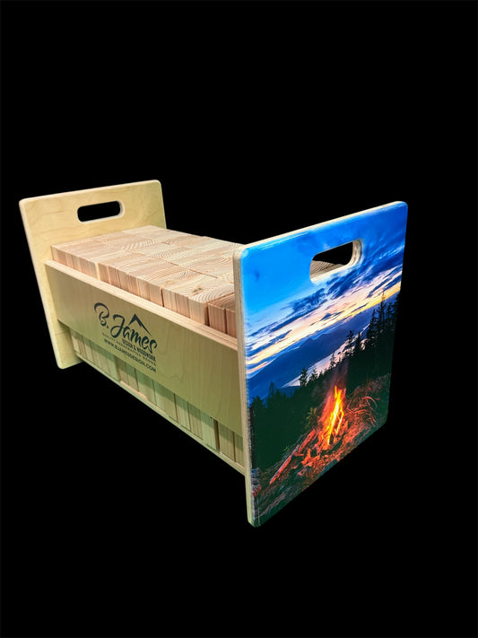 Giant Tumbling Tower with Table/Crate