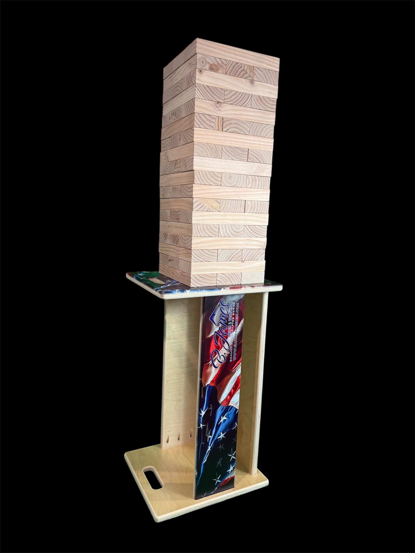 Giant Tumbling Tower with Table/Crate