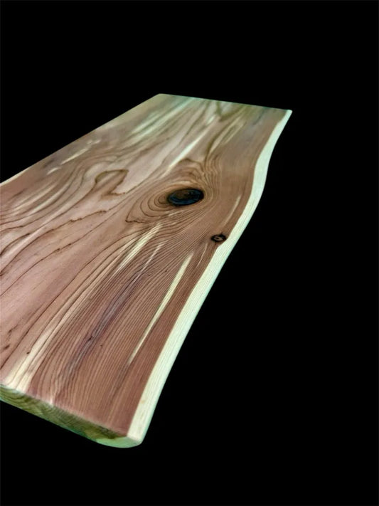Eastern Red Cedar live edge charcuterie board