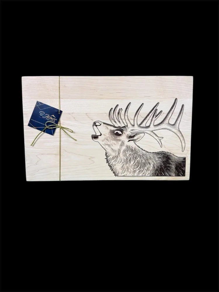 Elk epoxy inlay board