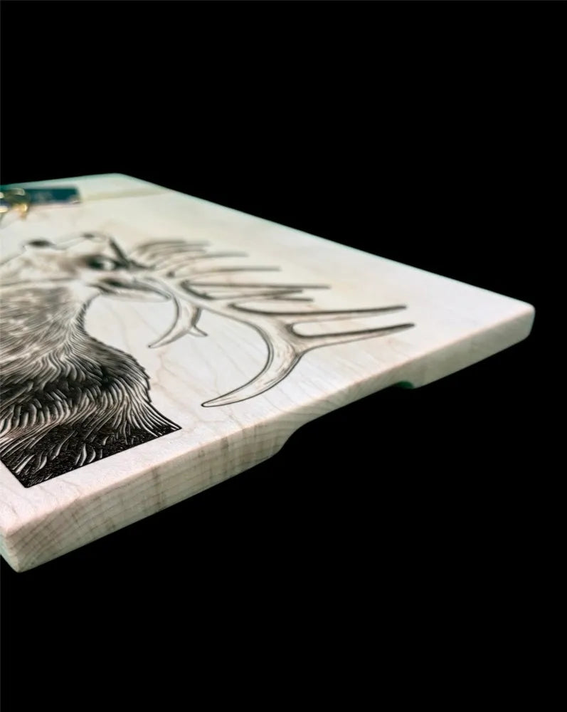 Elk epoxy inlay board