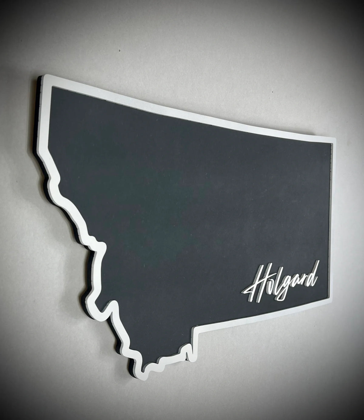 Floating Sign Custom Medium Floating MT Outline Sign Personalized – B. James Design & Woodwork