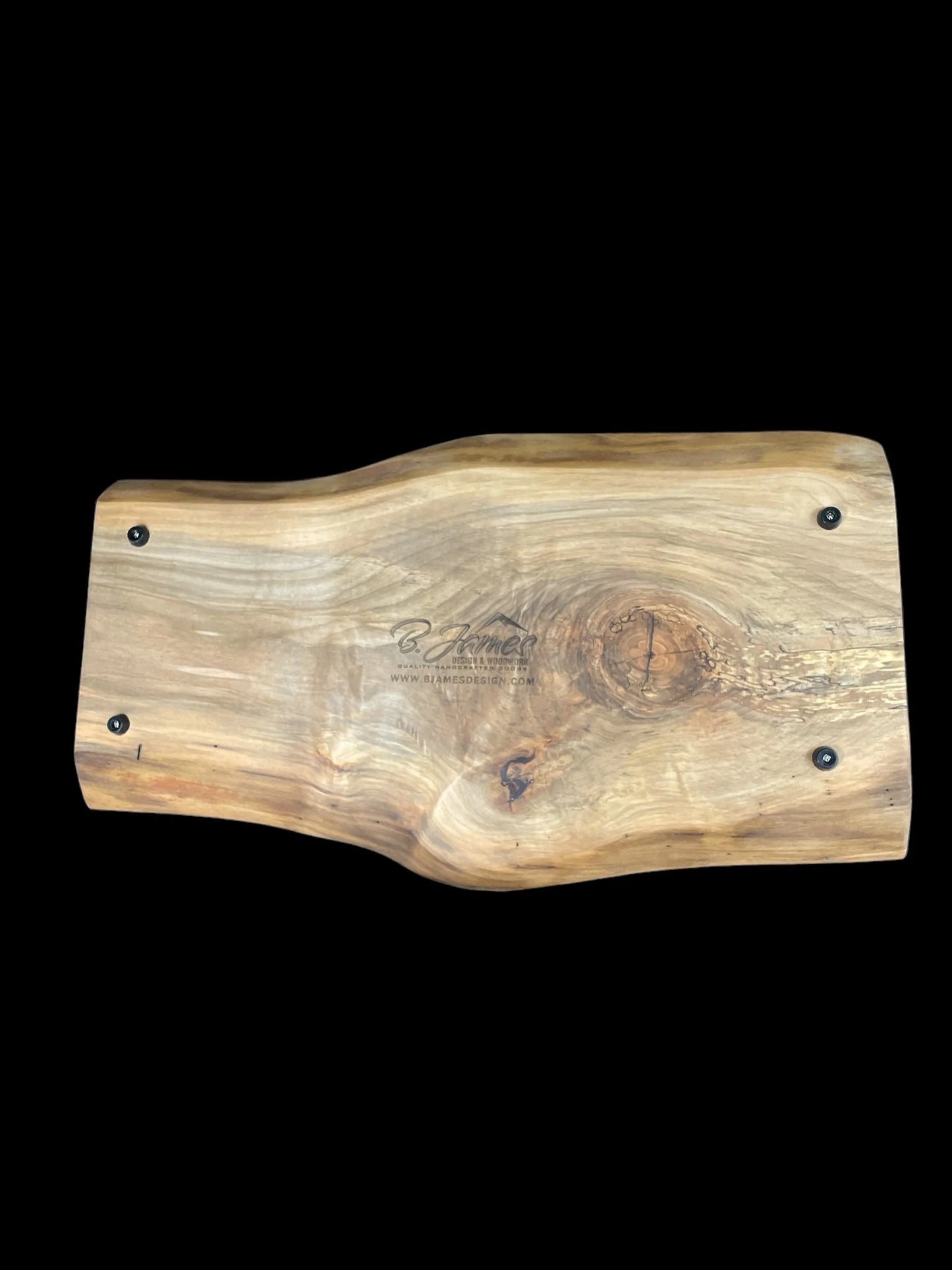 Live Edge Ambrosia Maple Serving Tray