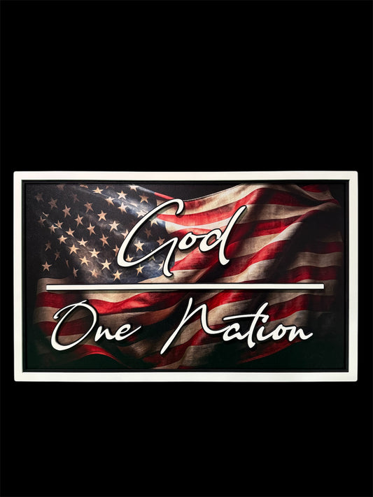 One Nation Under God Sign